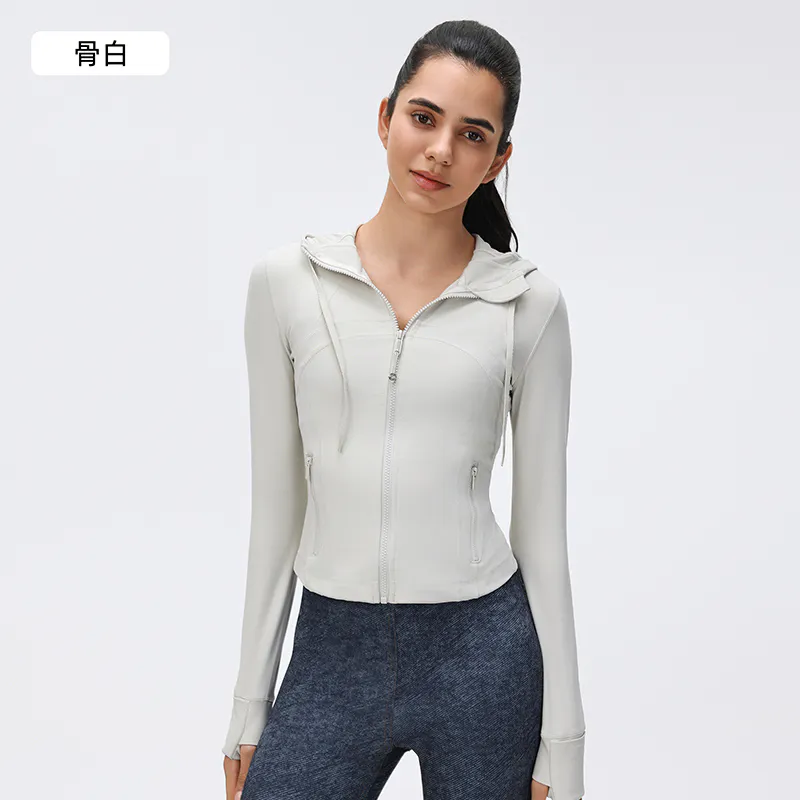 YS-035 OEM Hooded Jacket Activewear Set view 5 for activewear sourcing