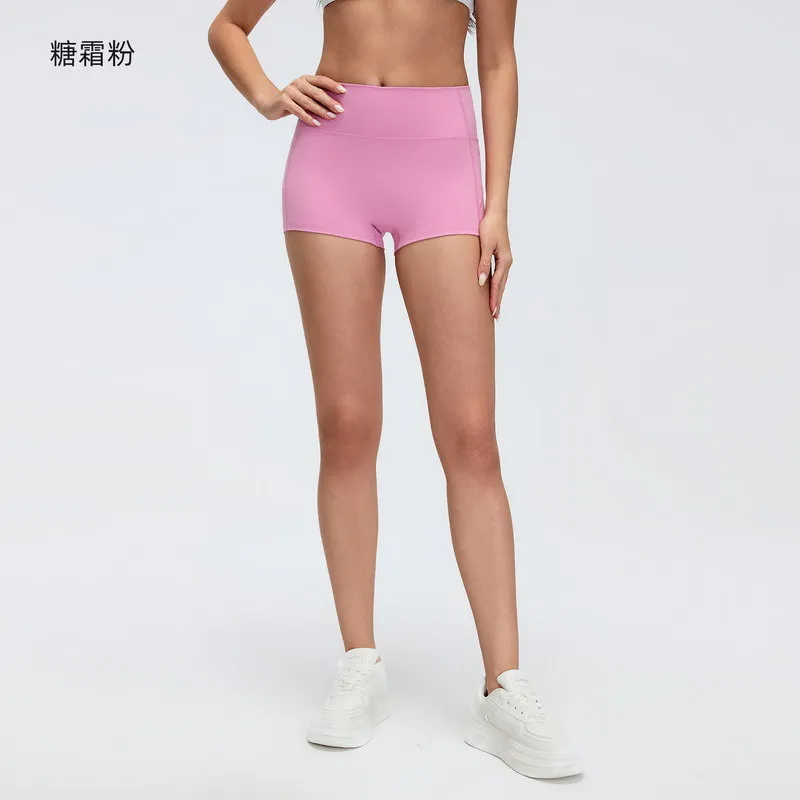 SH-027 Private Label High-Waist Yoga Shorts view 5 for activewear sourcing