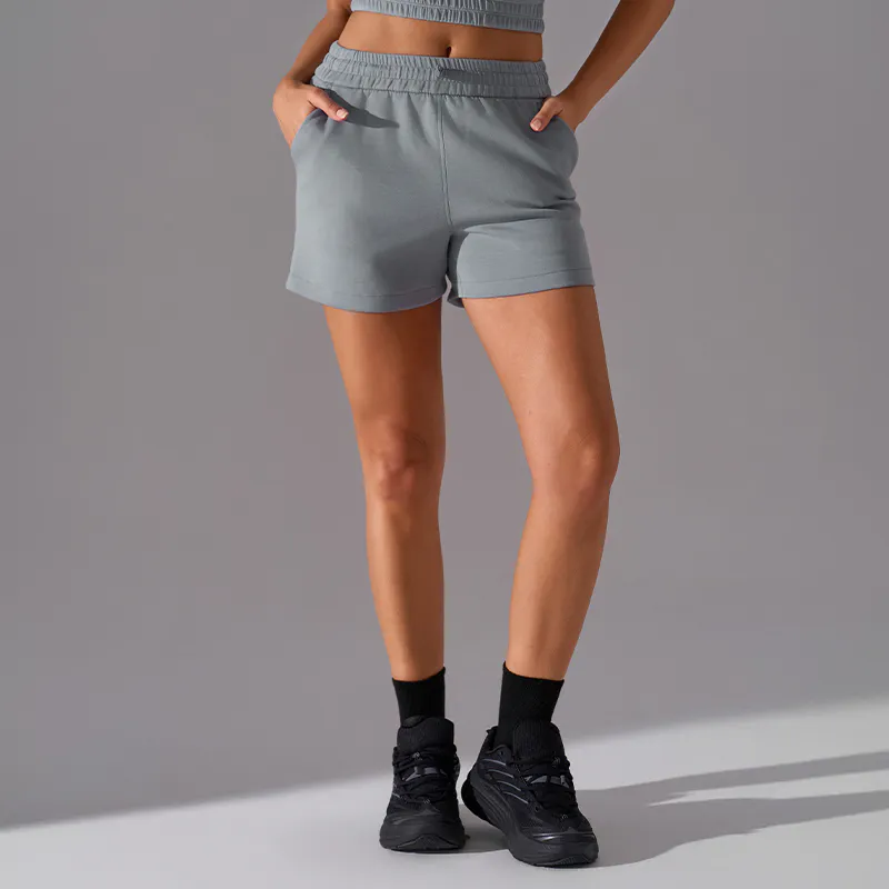 SH-040 Custom High-Waist Yoga Shorts view 5 for activewear sourcing