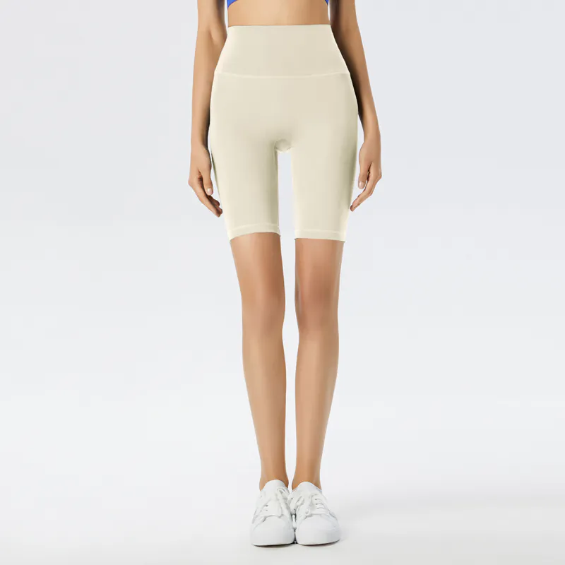 SH-009 Private Label High Waist Biker Shorts view 2 for activewear sourcing
