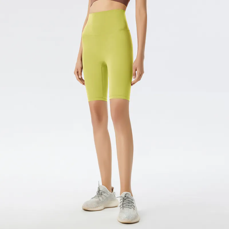SH-009 Private Label High Waist Biker Shorts view 3 for activewear sourcing