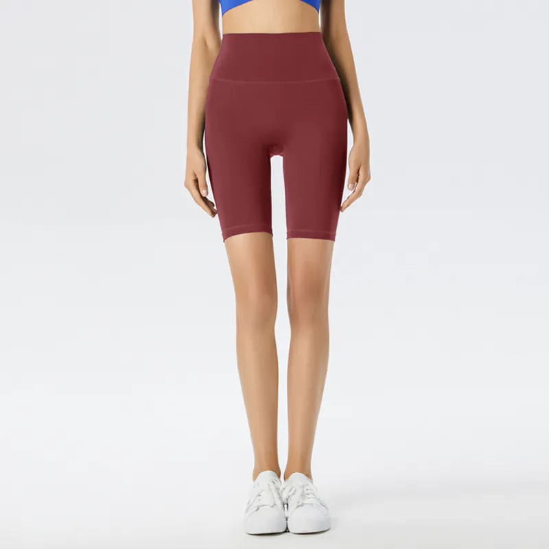 SH-009 Private Label High Waist Biker Shorts view 5 for activewear sourcing
