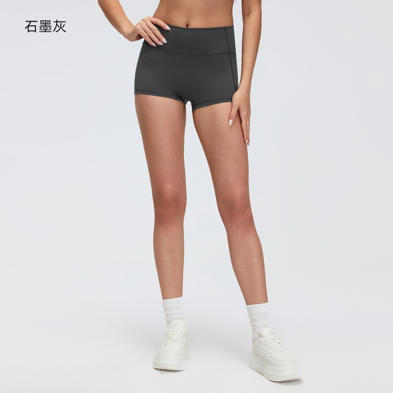 SH-027 Private Label High-Waist Yoga Shorts view 4 for activewear sourcing