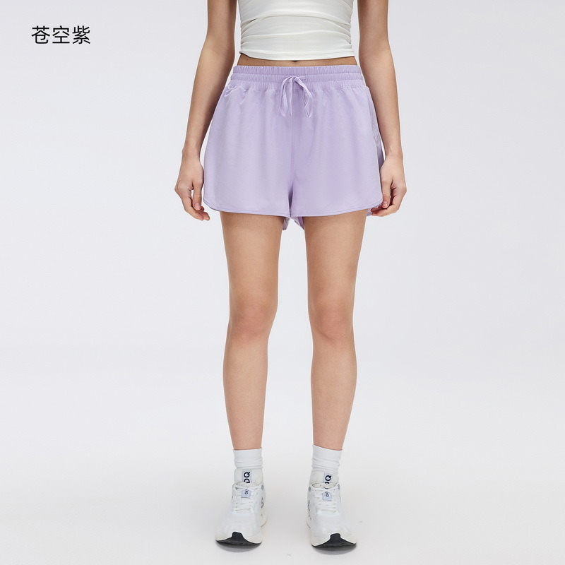 SH-031 White Custom Built-In Liner Running Shorts view 2 for activewear sourcing