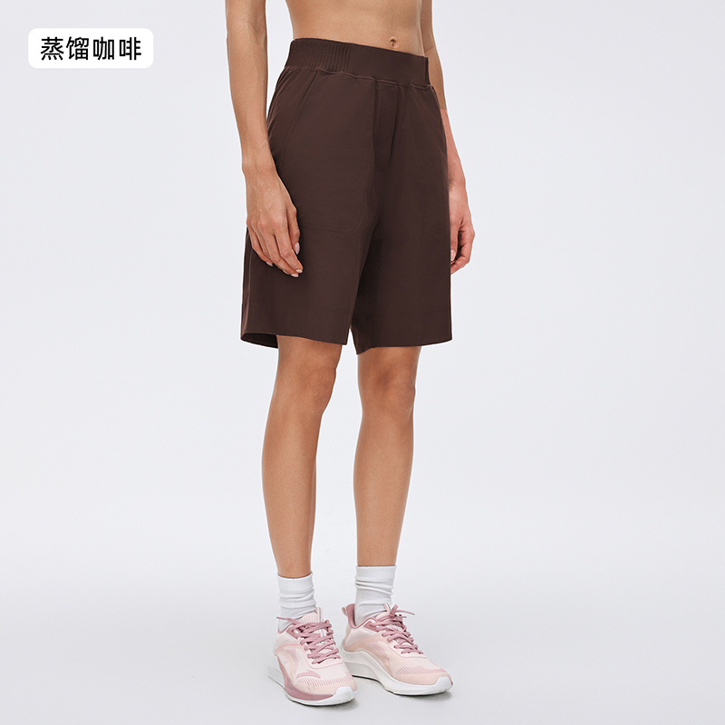 SH-032 OEM High-Waist Yoga Shorts view 4 for activewear sourcing