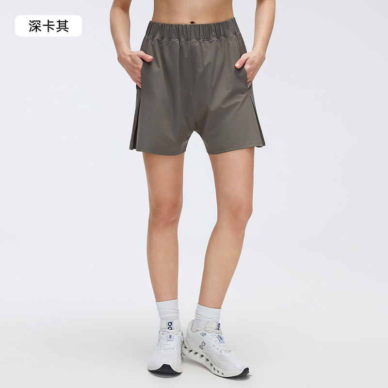 SH-033 Private Label Pocket Stretch Yoga Shorts view 3 for activewear sourcing