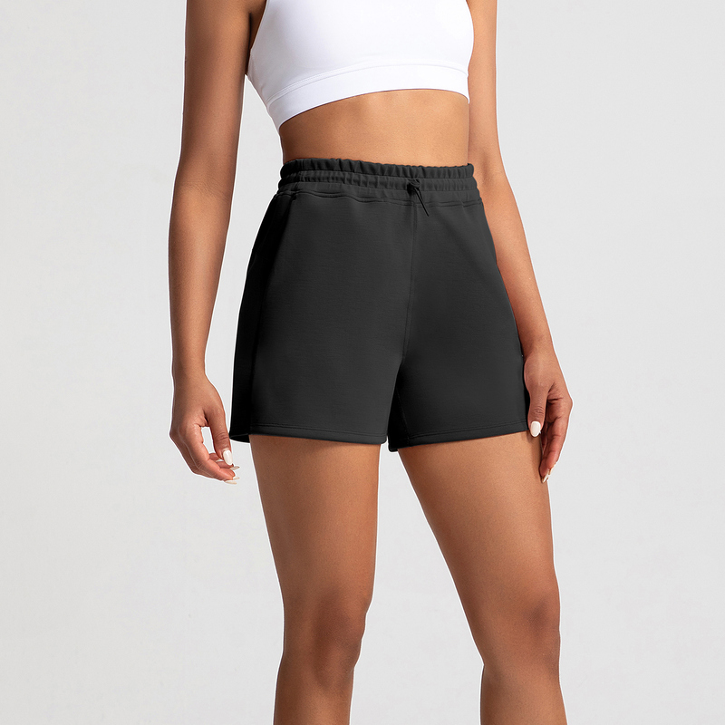 SH-038 OEM High-Waist Yoga Shorts view 4 for activewear sourcing