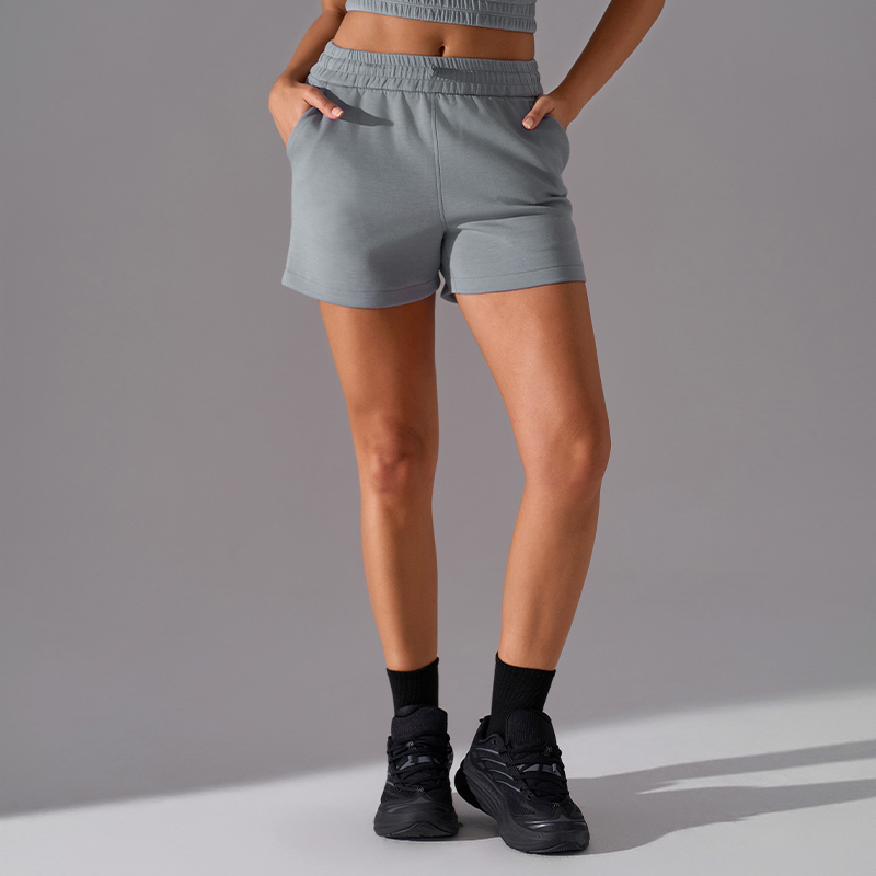 SH-040 Custom High-Waist Yoga Shorts view 5 for activewear sourcing