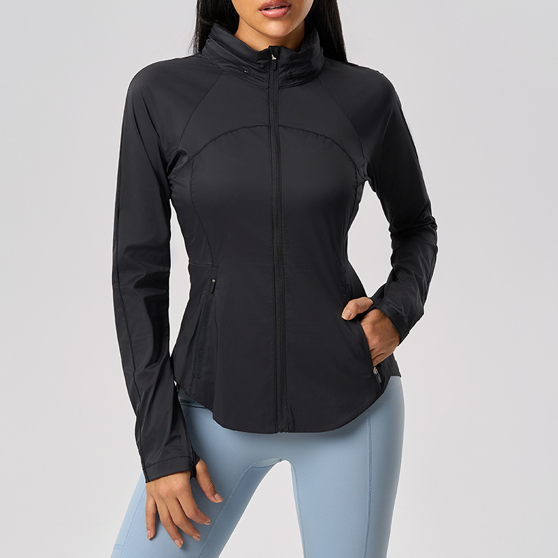 YT-038 OEM Full Zip Workout Jacket view 5 for activewear sourcing